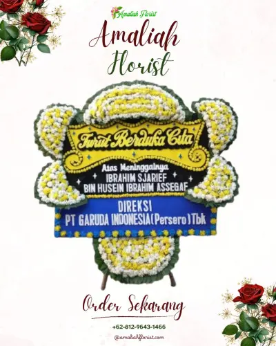 Papan Bunga Duka di Jatiwarna