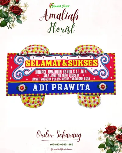 Karangan Bunga Ucapan Selamat di Jatiwarna